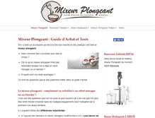 Tablet Screenshot of mixeurplongeant.net